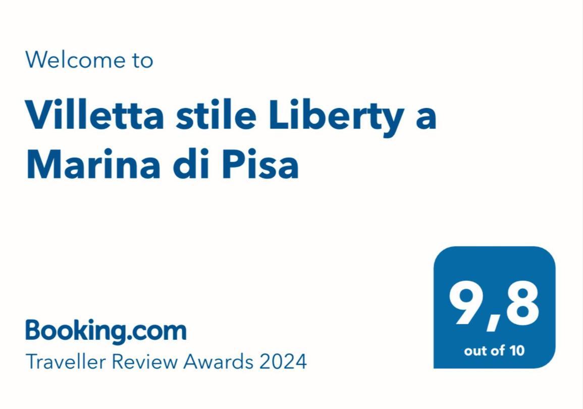 Villetta Stile Liberty A Marina Di Pisa Luaran gambar